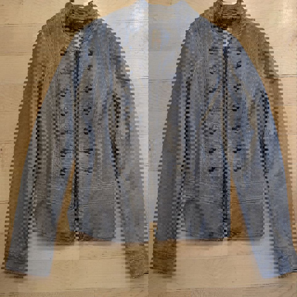 Утепленная кожаная куртка