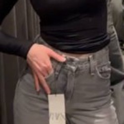 Джинсы Зара wideleg - фото 5