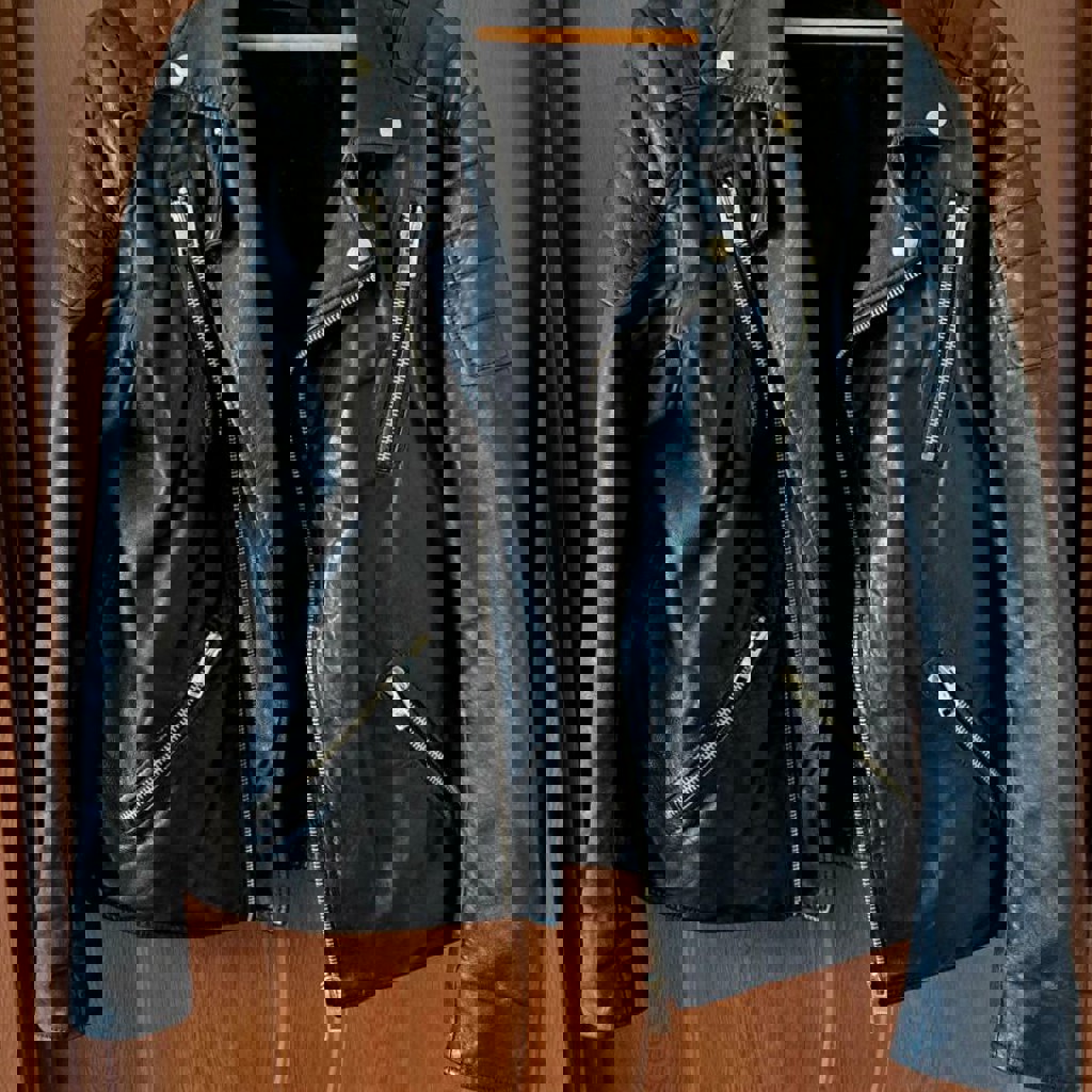 Кожаная куртка DIESEL