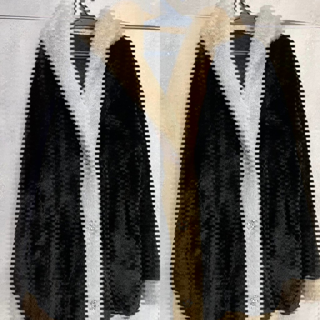 Полушуба из эко-меха