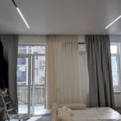 Тюль молочный - фото 1