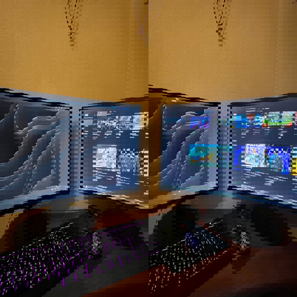 Монитор Samsung LC27F390FHIXCI (2 штуки)