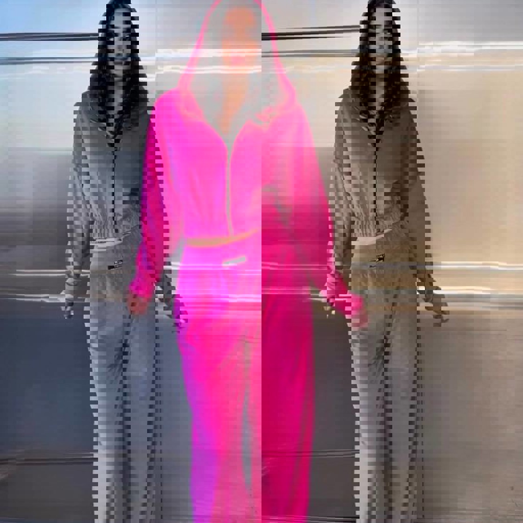 Велюровый костюм