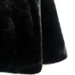 Шершавая черная шуба - фото 4