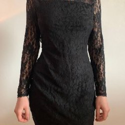 Синее платье - фото 1