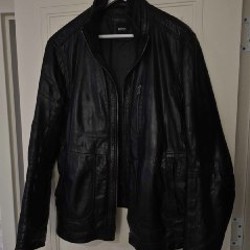 Кожаная куртка Hugo Boss - фото 1