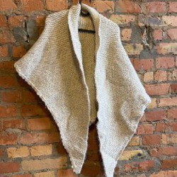 Шарф-косынка и шапка - фото 2