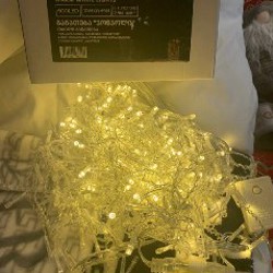 Гирлянда штора свет - фото 1