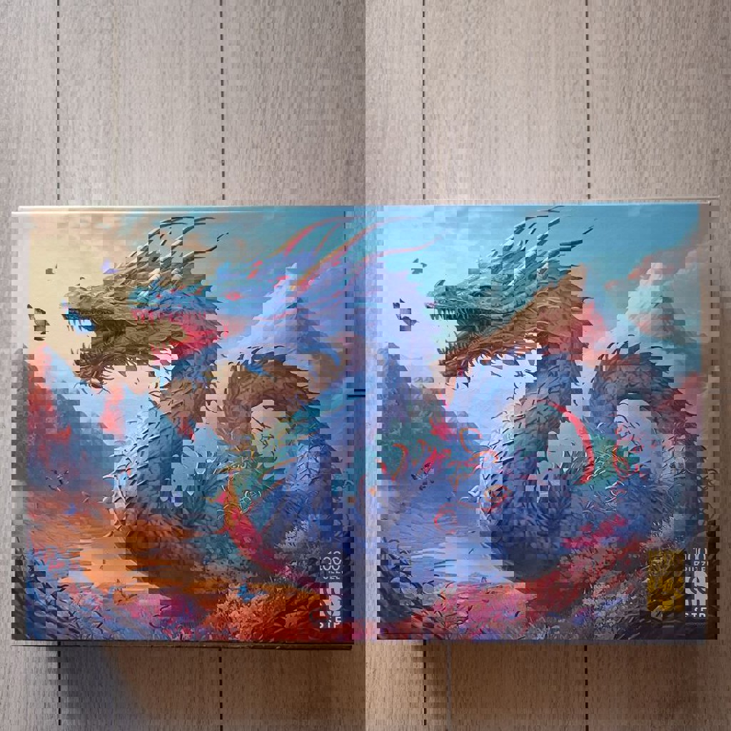 Пазл Дракон