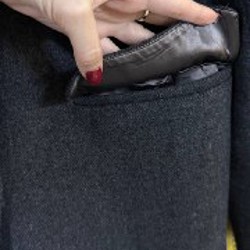 Утепленная косуха-пальто - фото 4