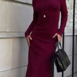 Утепленная косуха-пальто - фото 5