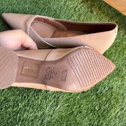 Бежевые туфли - фото 2