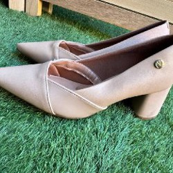 Бежевые туфли - фото 3