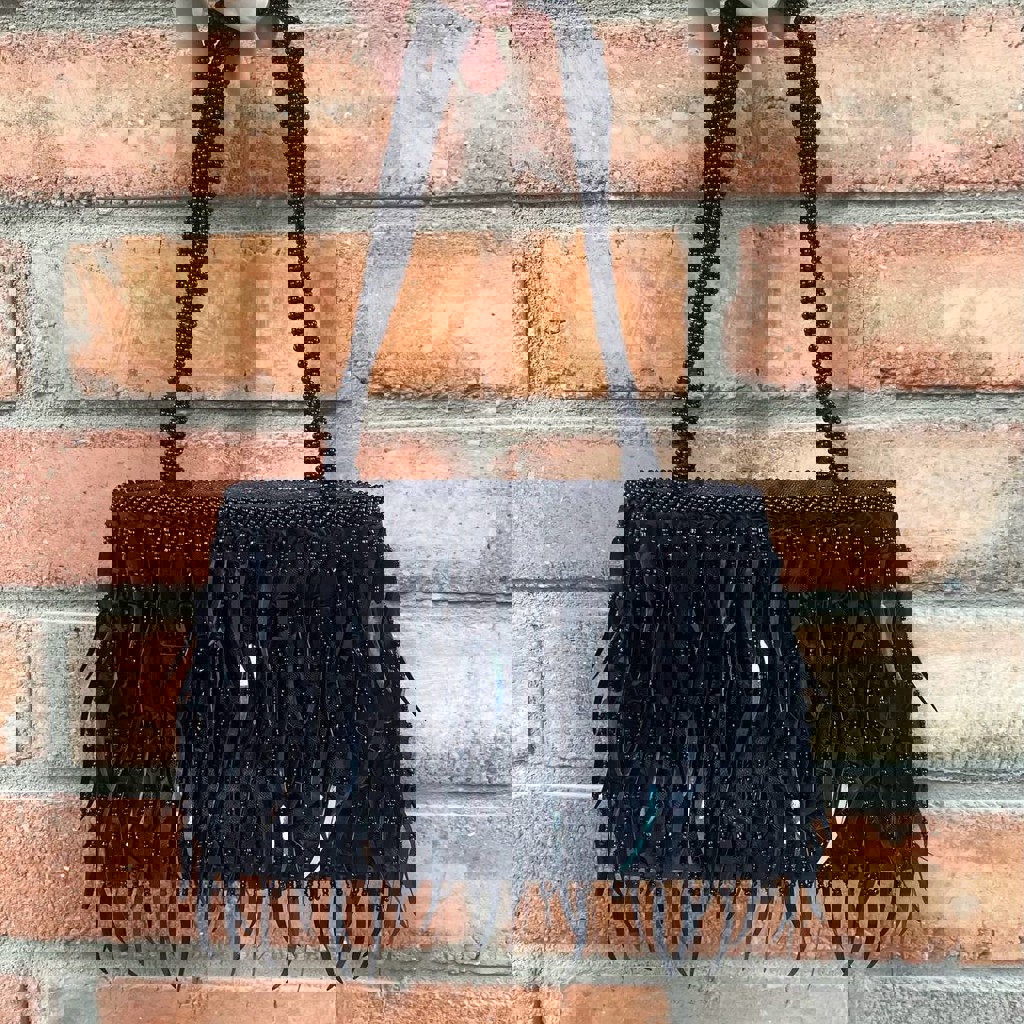 Винтажная сумочка из бисера