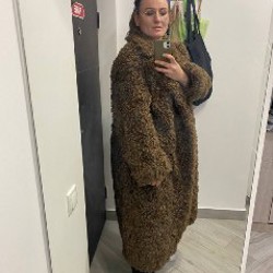 Шуба оверсайз из искусственного меха - фото 2