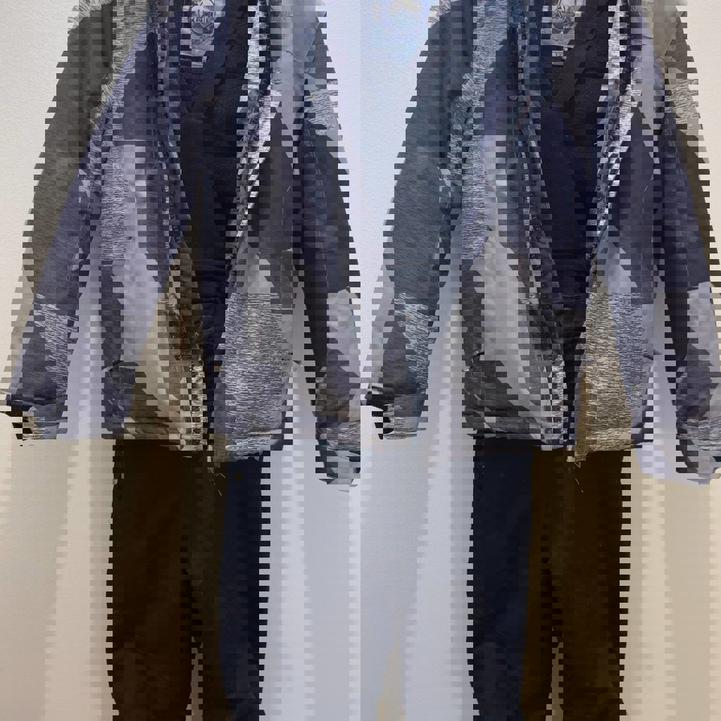 Шуба-бомбер из искусственного меха