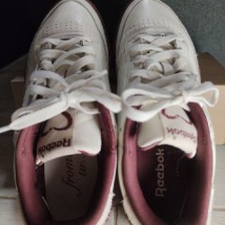 Женские кожаные кеды Reebok - фото 2