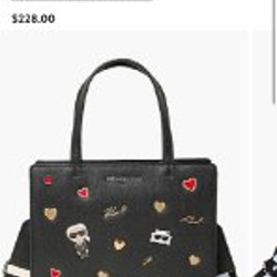 Сумка дизайнерская KARL LAGERFELD PARIS - фото 2