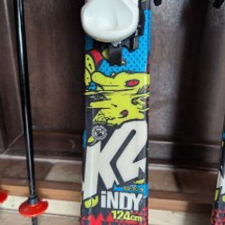 Лыжи K2 indy 124cm - фото 4