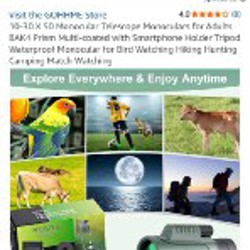 Монокулярный телескоп для телефона - фото 4