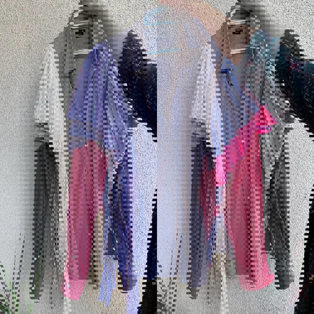 Крутая апсайклинг рубашка