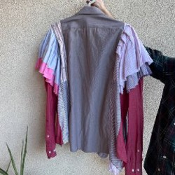 Крутая апсайклинг рубашка - фото 2