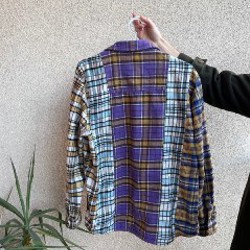 Крутая апсайклинг рубашка - фото 7