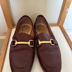 Лоферы бордо - фото 3