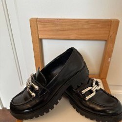 Лоферы бордо - фото 4