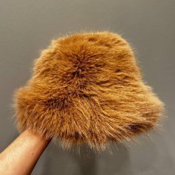 Шапка из искусственного меха (2 шт) - фото 1