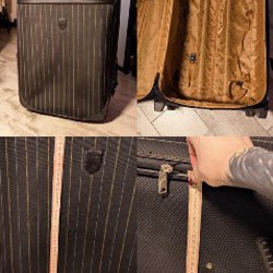 Чемодан синий - фото 1