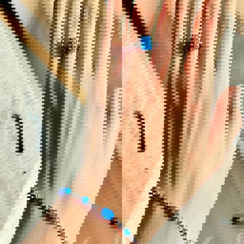 Комплект кольцо и браслет