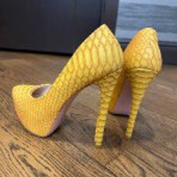 Желтые туфли - фото 1