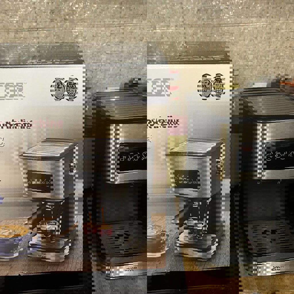 Рожковая Кофеварка Sencor SES420SS