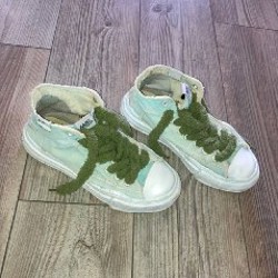 Maison Mihara OG Sole Over Dyed Hitop Sneaker - фото 2