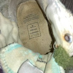 Maison Mihara OG Sole Over Dyed Hitop Sneaker - фото 4