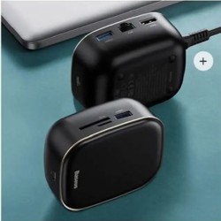 Адаптер Baseus Adaptor AC Multifunctional Charger 7-in-1 - фото 2