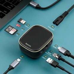 Адаптер Baseus Adaptor AC Multifunctional Charger 7-in-1 - фото 4