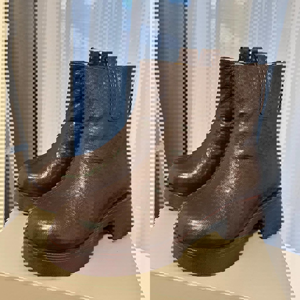 Зимние полусапоги