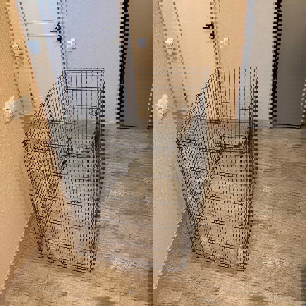 Металлический вальер