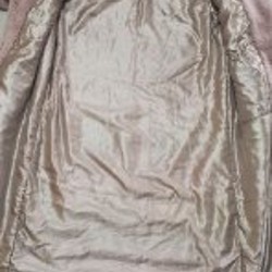 Шуба пыльно-розового цвета - фото 4