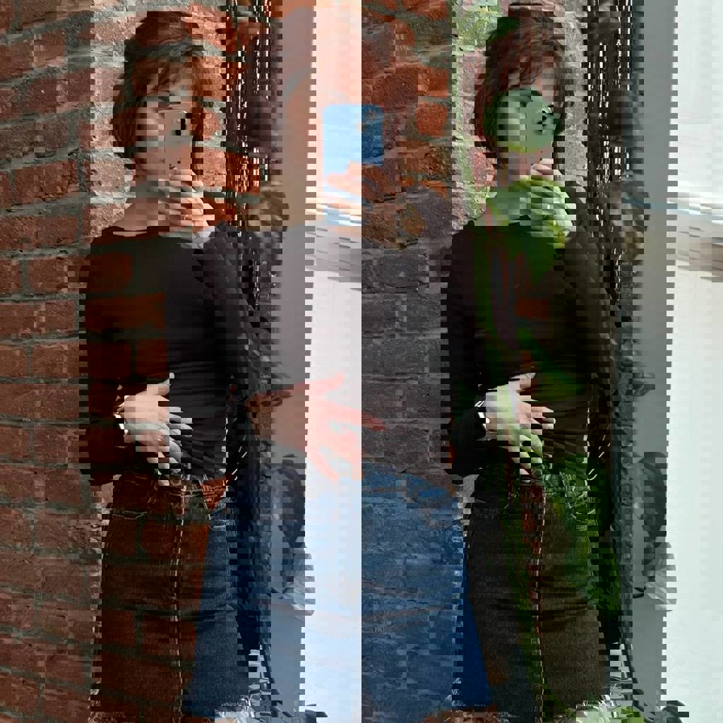 Юбка джинсовая