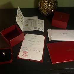 Кольцо Cartier Love Solitaire - фото 4