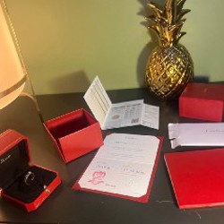 Кольцо Cartier Love Solitaire - фото 5