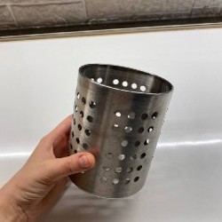 Стакан из нержавейки для кухонных принадлежностей - фото 3