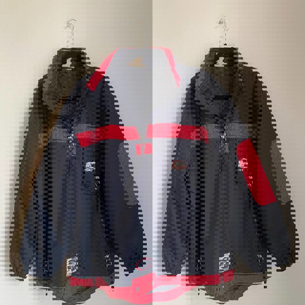 Теплая куртка-анорак