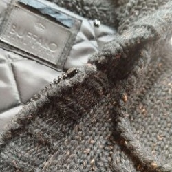 Теплая вязаная мужская куртка Buffalo - фото 3