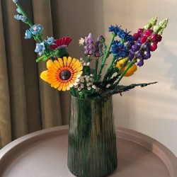 Букет цветов из лего - фото 3