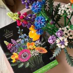 Букет цветов из лего - фото 2