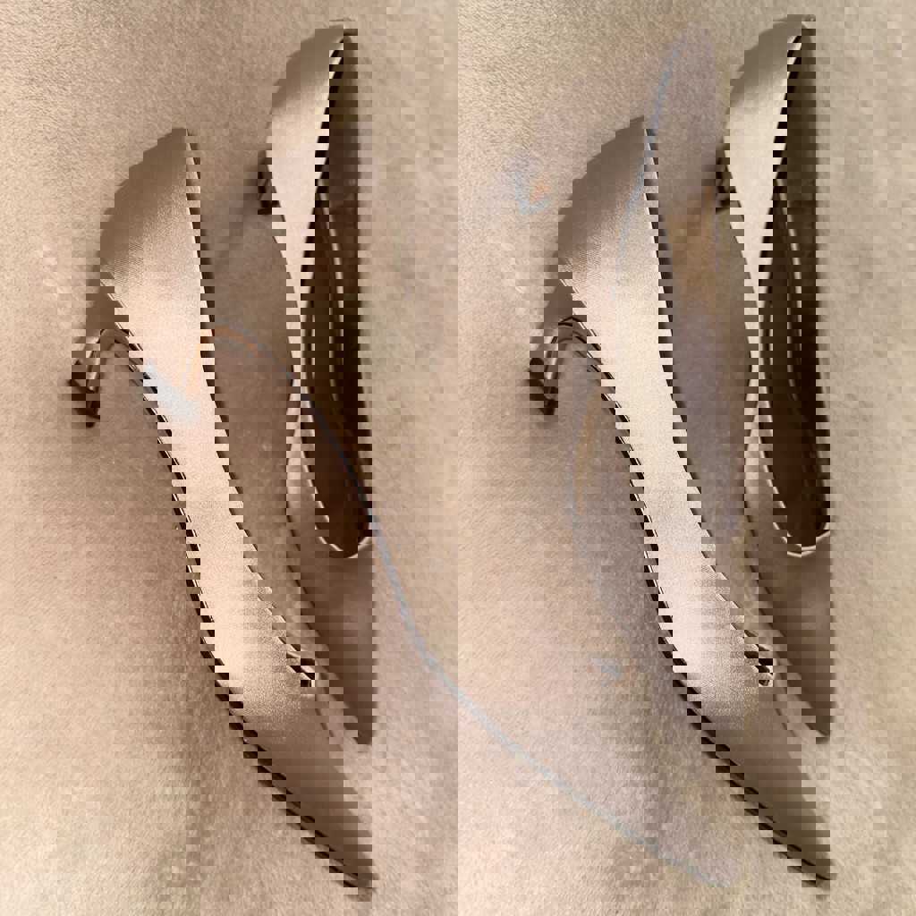 Туфли сатиновые